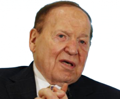 Sheldon Adelson, presidente de Las Vegas Sand Corporation