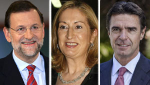 Rajoy, Pastor y Soria