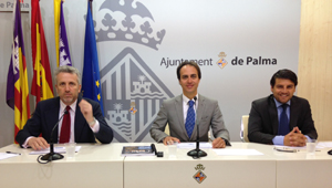 Pedro Homar, Álvaro Gijón y Javier Bonet