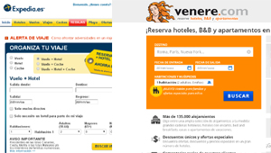 Expedia y Venere