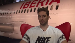 Pau Gasol visita Iberia