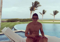 James Rodríguez en Punta Cana